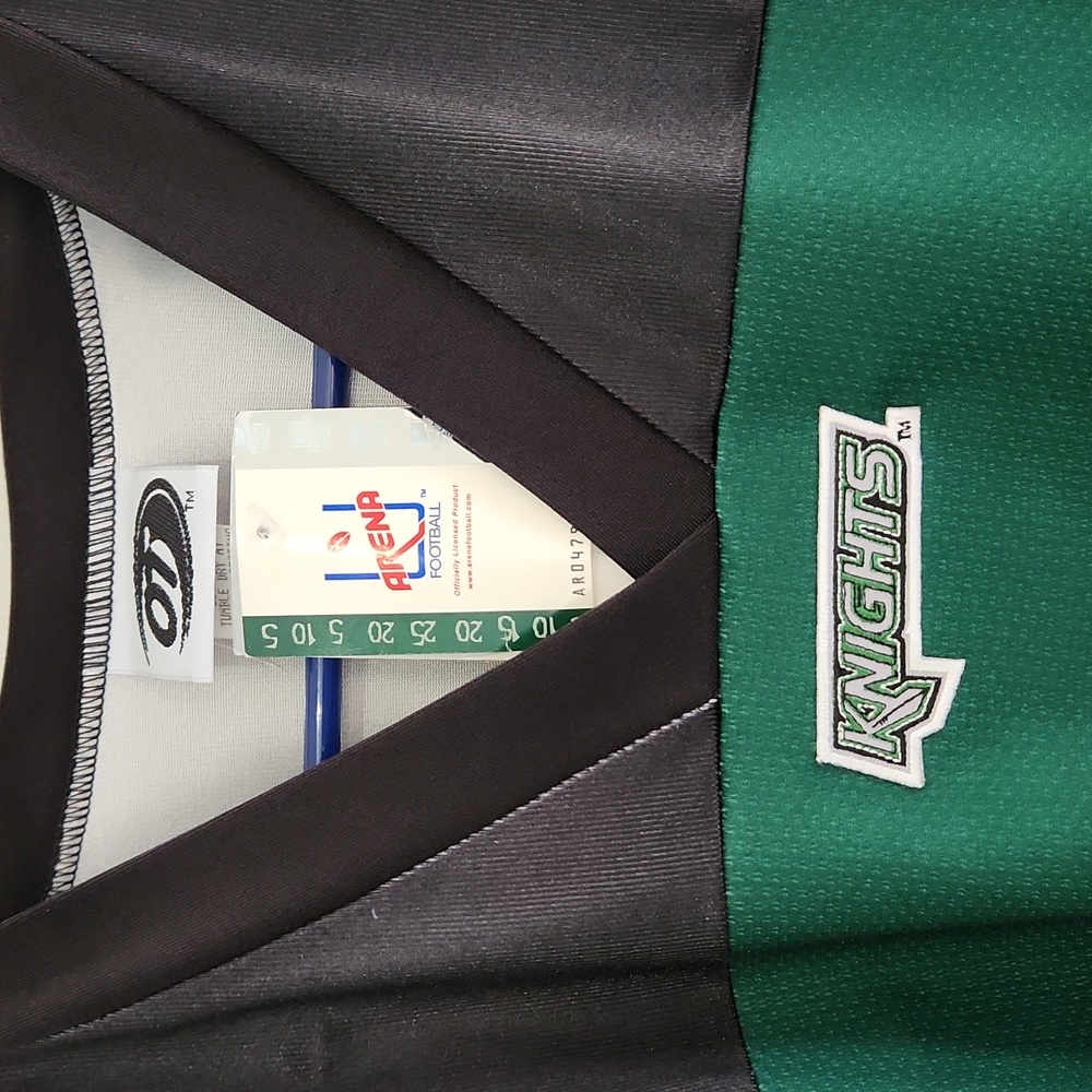 New Vintage Arena Football League Knights #02 Jersey sz Medium NWT Y2K 2002 - Picture 3 of 4